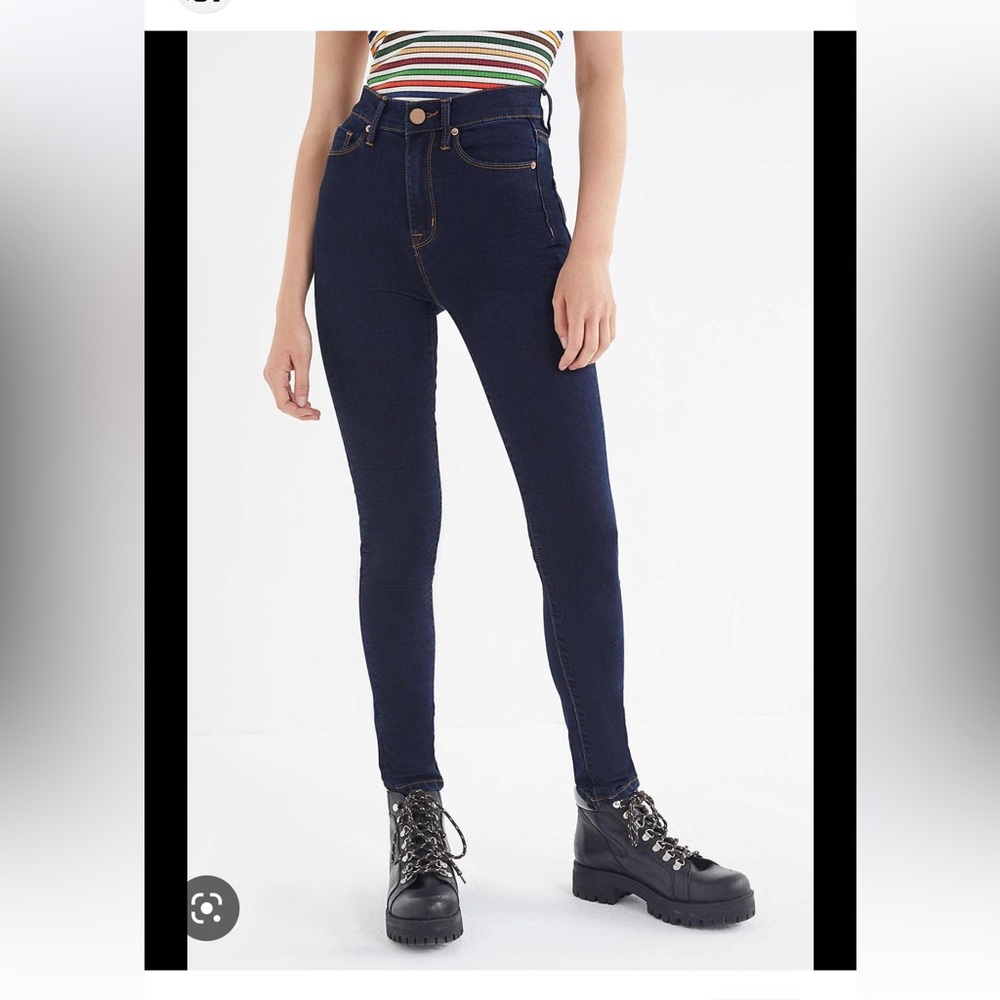 BDG URBAN OUTFITTERS Twig High Rise Skinny Jeans | 26
